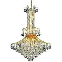 Elegant Lighting 8006G35G/RC Royal Cut Crystal
