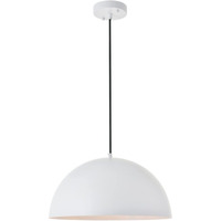 Living District Forte 1 Lt White Pendant