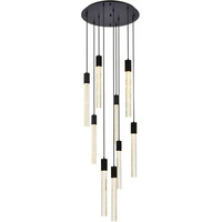 Elegant Lighting Weston 9 Lights Pendant in Black