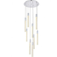 Elegant Lighting Weston 9 Lights Pendant in Chrome