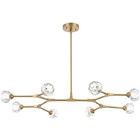 Elegant Lighting Zayne 8 Light Pendant in Gold