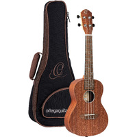 Ortega Guitars, 4-String Timber Series Concert Ukulele w/Bag, Right, sapele, Konzert (RFU11S)