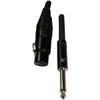 Prox XC-PXF10 10 Ft. Unbalanced 1/4" TS to XLR3-F High Performance Audio Cable