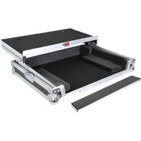 ProX Flight Case for Pioneer DDJ-REV1 Digital Controller with Sliding Laptop Shelf - High-Density Protective Foam for Interior Support - Protective Finish on Laminated 3/8" Plywood - X-DDJREV1 LT