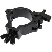 ProX T-C9H-BLK Aluminum Slim M10 O-Clamp with Big Wing Knob for 2" Truss Tube Capacity 165 lbs. Black Finish