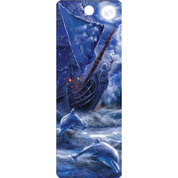 Voyage to Beyond 3-D Bookmark with Tassel