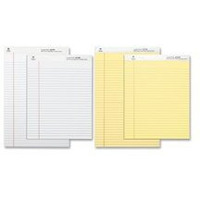 Bus. Source Micro-Perforated Legal Ruled Pads