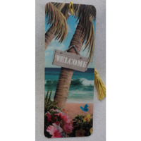 Welcome to Paradise 3D Bookmark