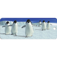 3D and Motion Bookmark: Penguins