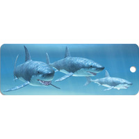 Bookmarks with tassels 3D Welcome To Paradise - Motion Shark - Motion Jumping Dolphin  3D Orcas - Motion Hatchling