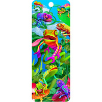 3d Chameleon Bookmark