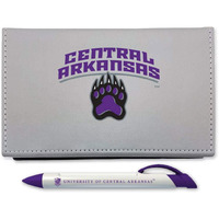 Central Arkansas Sticky Note Desk Set with Rotating Message Pen (2276)