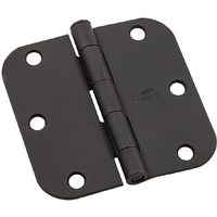 3.5 x 0.625 in. RC Door Hinge Black