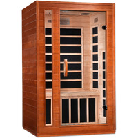 Dynamic Cardoba DYN-6203-01 Elite Ultra Low EMF (Under 3 MG) FAR Infrared Sauna - Curb Side Delivery