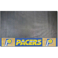FANMATS 35308 NBA Retro Indiana Pacers Vinyl Grill Mat - 26in. x 42in.