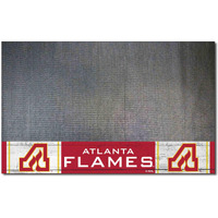 FANMATS 35436 NHL Retro Atlanta Flames Vinyl Grill Mat - 26in. x 42in.