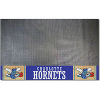 FANMATS 35243 NBA Retro Charlotte Hornets Vinyl Grill Mat - 26in. x 42in.