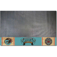 FANMATS 35428 NBA Retro Vancouver Grizzlies Vinyl Grill Mat - 26in. x 42in.