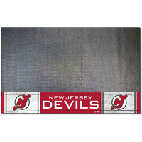 FANMATS 35548 NHL Retro New Jersey Devils Vinyl Grill Mat - 26in. x 42in.