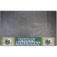 FANMATS 35267 NBA Retro Dallas Mavericks Vinyl Grill Mat - 26in. x 42in.