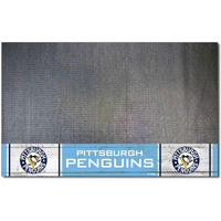 FANMATS 35562 NHL Retro Pittsburgh Penguins Vinyl Grill Mat - 26in. x 42in.