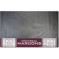 FANMATS 35541 NHL Retro Montreal Maroons Vinyl Grill Mat - 26in. x 42in.