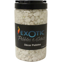 Exotic Pebbles & Aggregates Psw-0510j 5 Lbs Polished White Gravel6