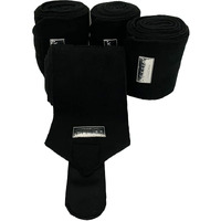 Lettia Shadow Polo Wrap- Black