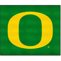 FANMATS 2367 Oregon Ducks Tailgater Rug - 5ft. x 6ft. Sports Fan Area Rug, Home Decor Rug and Tailgating Mat