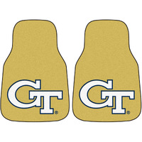 Fanmats Georgia Tech Yellow Jackets Carpeted Car Mats