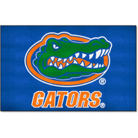 FANMATS 4150 Florida Gators Ulti-Mat Rug - 5ft. x 8ft. | Sports Fan Area Rug, Home Decor Rug and Tailgating Mat - Gator Head Primary Logo