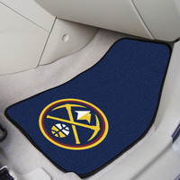 NBA - Denver Nuggets 2 Piece Front Car Mats