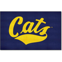FANMATS 3323 Montana State Grizzlies Ulti-Mat Rug - 5ft. x 8ft. | Sports Fan Area Rug, Home Decor Rug and Tailgating Mat