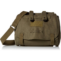 Fox Outdoor Products Retro Hungarian Shoulder Bag, Plain Flap Olive Drab