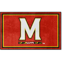 FANMATS University of Maryland 4ft. x 6ft. Plush Area Rug