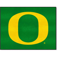 FANMATS 2362 University of Oregon All-Star Mat | Green | 33.75"x42.5" | O Primary Logo