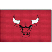 FANMATS 9224 Chicago Bulls Ulti-Mat Rug - 5ft. x 8ft. | Sports Fan Area Rug, Home Decor Rug and Tailgating Mat