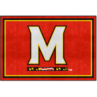 FANMATS 6991 University of Maryland 5ft. x 8 ft. Plush Area Rug