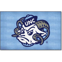 FANMATS 2401 North Carolina Tar Heels Ulti-Mat Rug - 5ft. x 8ft. | Sports Fan Area Rug, Home Decor Rug and Tailgating Mat - "Ram" Logo
