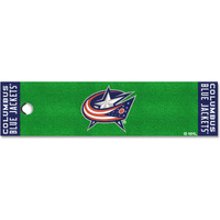 FANMATS 10575 Columbus Blue Jackets Putting Green Mat - 1.5ft. x 6ft.