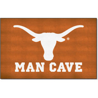 FANMATS 14703 Texas Longhorns Man Cave UltiMat Rug - 5ft. x 8ft. | Sports Fan Area Rug, Home Decor Rug and Tailgating Mat