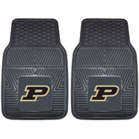 Fanmats Purdue University 2-pc Vinyl Car Mat Set/17"x27"