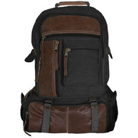Fox Outdoor Products Retro Cantabrian Excursion Rucksack, Black