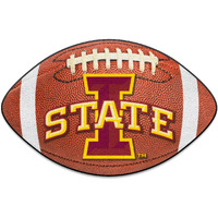 Fanmats Iowa State Cyclones Football-Shaped Mats