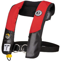 Mustang Survival Sailing Life Vest with Sailing Harness - HIT Auto Inflate PFD, Sailing Gear for Adults
