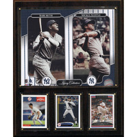 MLB New York Yankees Mantle-Ruth Legacy Collection Plaque, 12 x 15-Inch