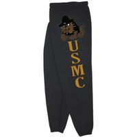 Fox Outdoor Products Marines Bulldog Sweatpants, Black, Small