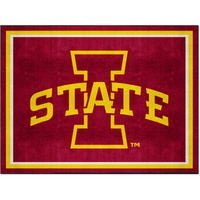 FANMATS 19241 Iowa State University Rug, Team Color, 87" x 117"