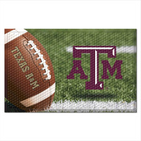 FANMATS 19200 Texas A&M Aggies Rubber Scraper Door Mat