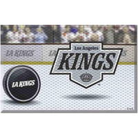 FANMATS 19148 Los Angeles Kings Rubber Scraper Door Mat